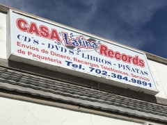 CASA LATINA RECORDS, LAS VEGAS, NEVADA