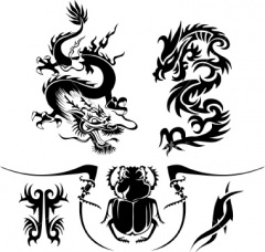 Happy Dragon Tattoo