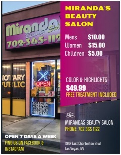 Website Design for Hair Salon Las Vegas, NV